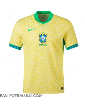 Brazilia Tricou Fotbal Replică Copa America 2024 Barbati Acasa
